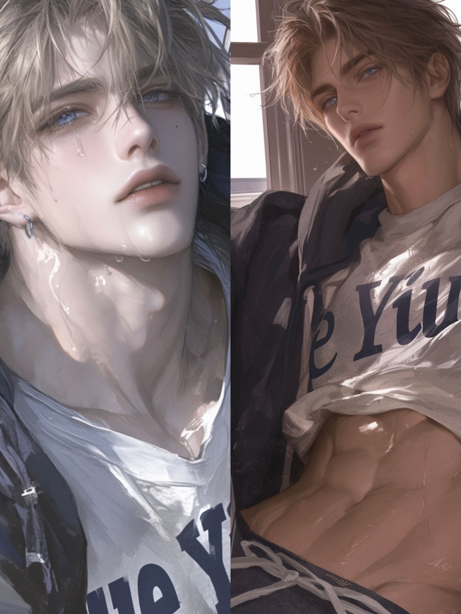 Arthur(亚瑟)&Edward(爱德华)2+1 - 两只雷霆大金毛