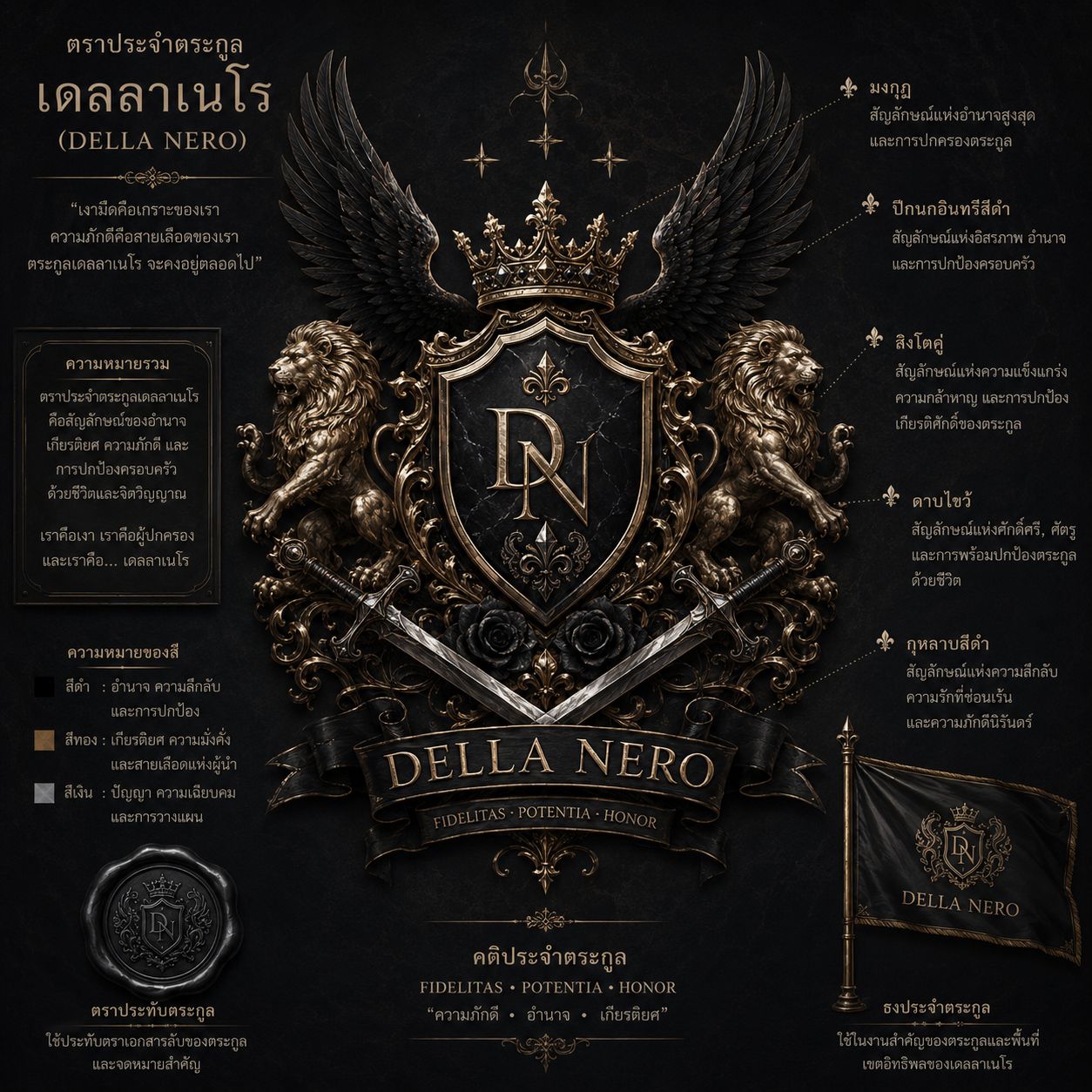 🖤ตระกูลเดลลาเนโร🖤 - 🖤 ตระกูลเดลลาเนโร 🖤