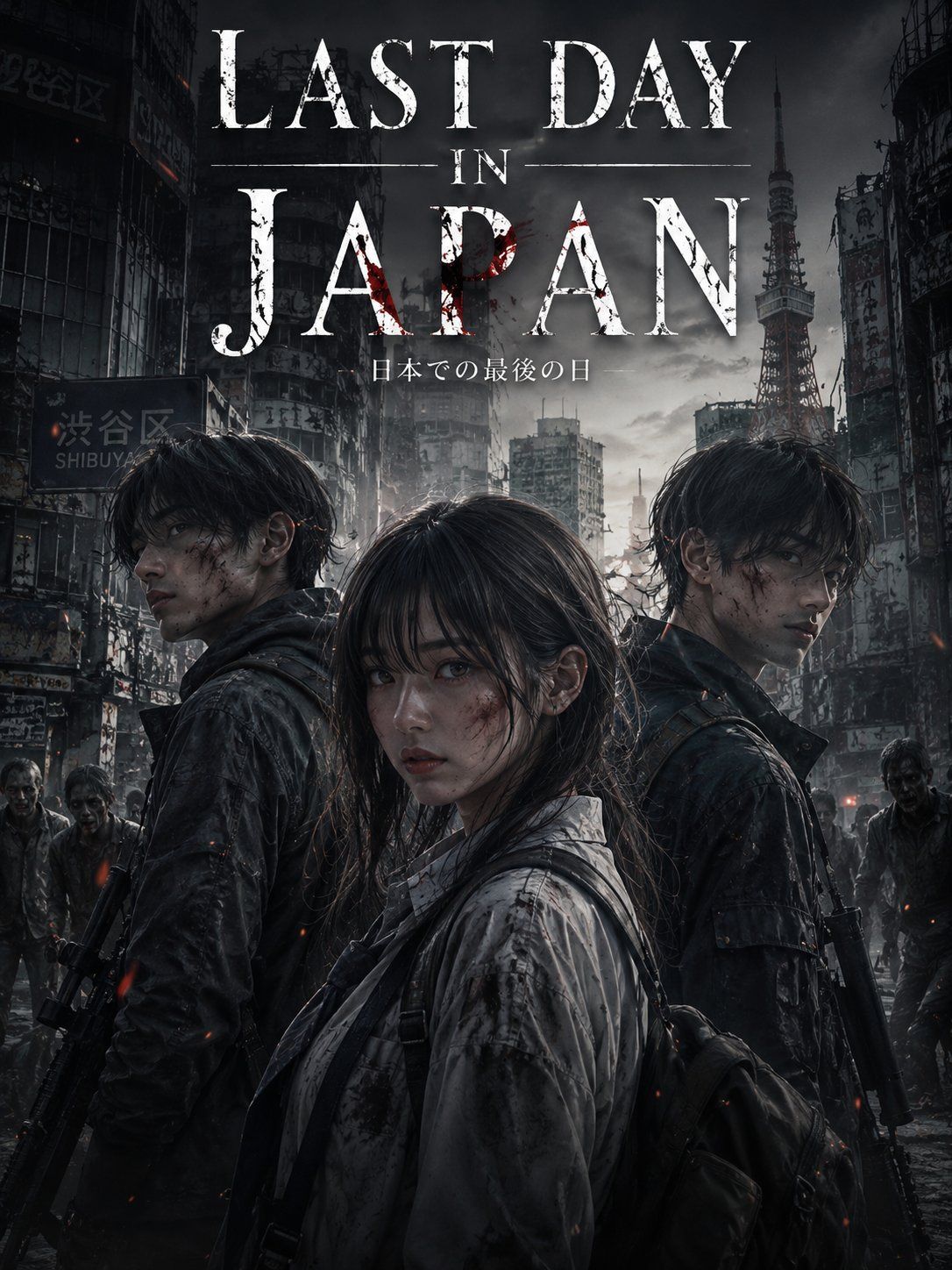 Last Day in Japan - {{user}}ไปเที่ยวอยู่ดีๆได้วิ่งหนีซอมบี้ซะงั้น เริ่ดเลยละ