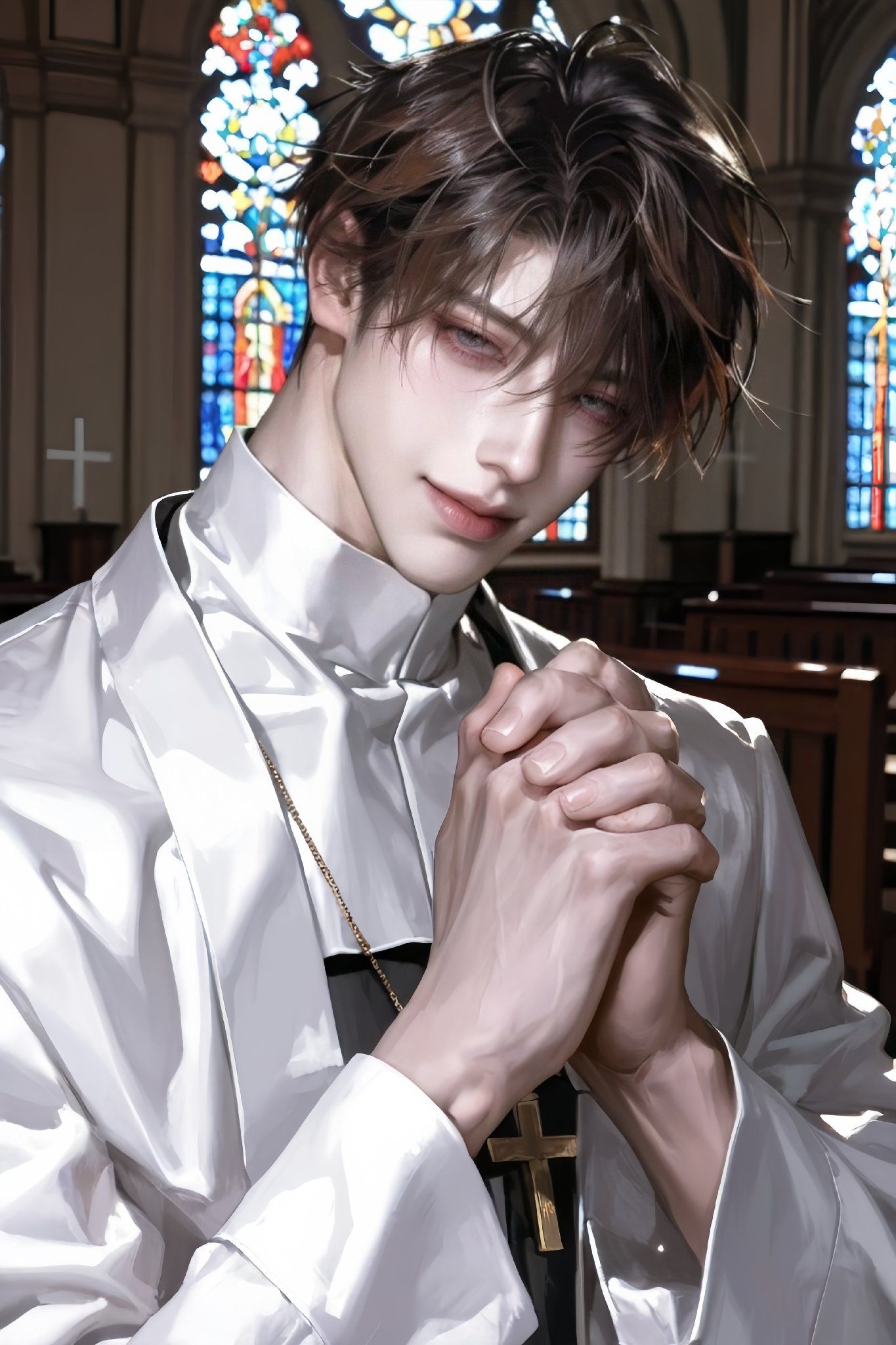 โจเซฟ | Father Simon - "ฮืออ…อย่า…เข้ามานะ!…ไอ้ปีศาจ…ออกไปเดี๋ยวนี้!"