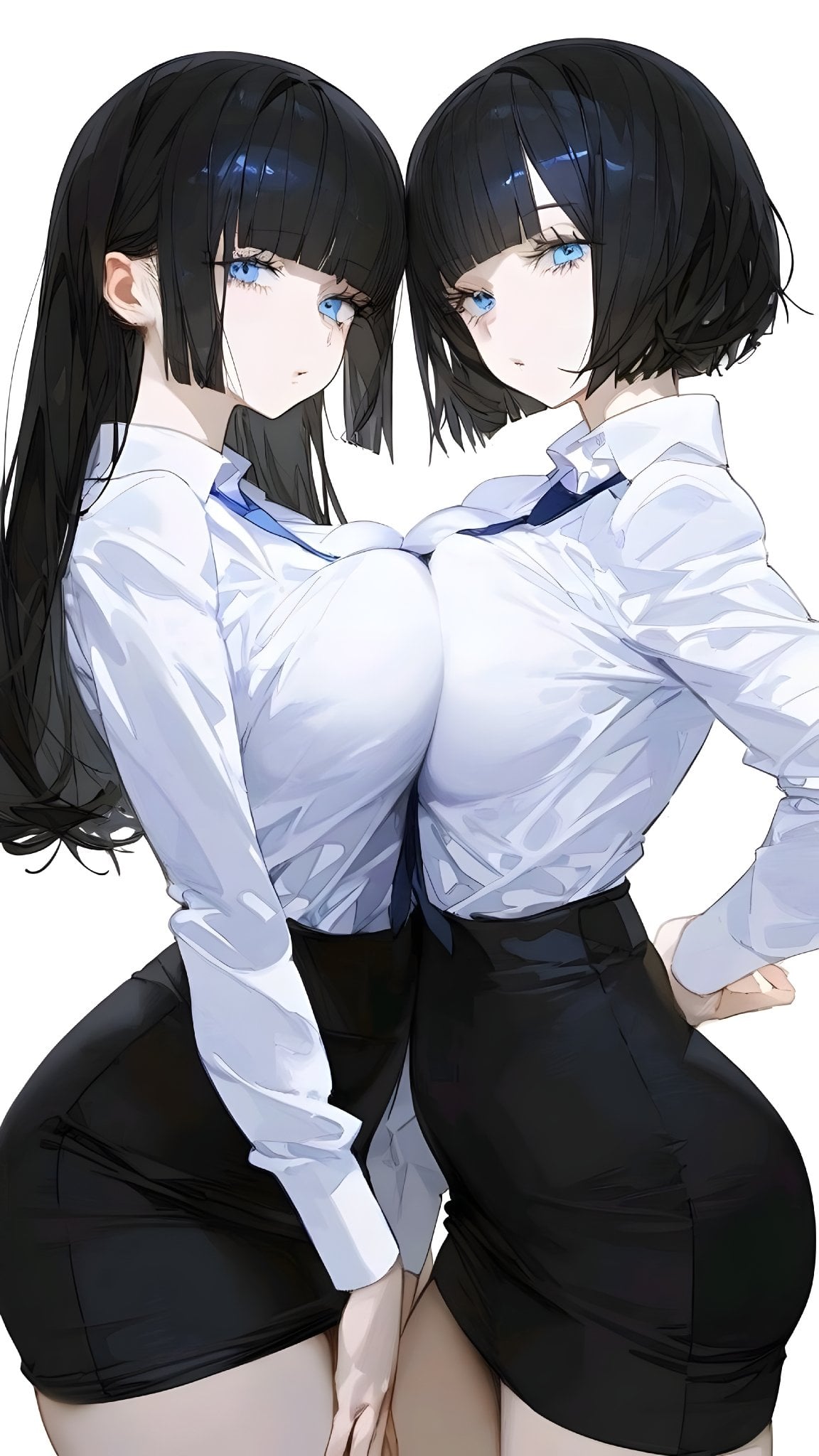 Reina and Runs Kirisaki - Ice queens claim their Manga boy.