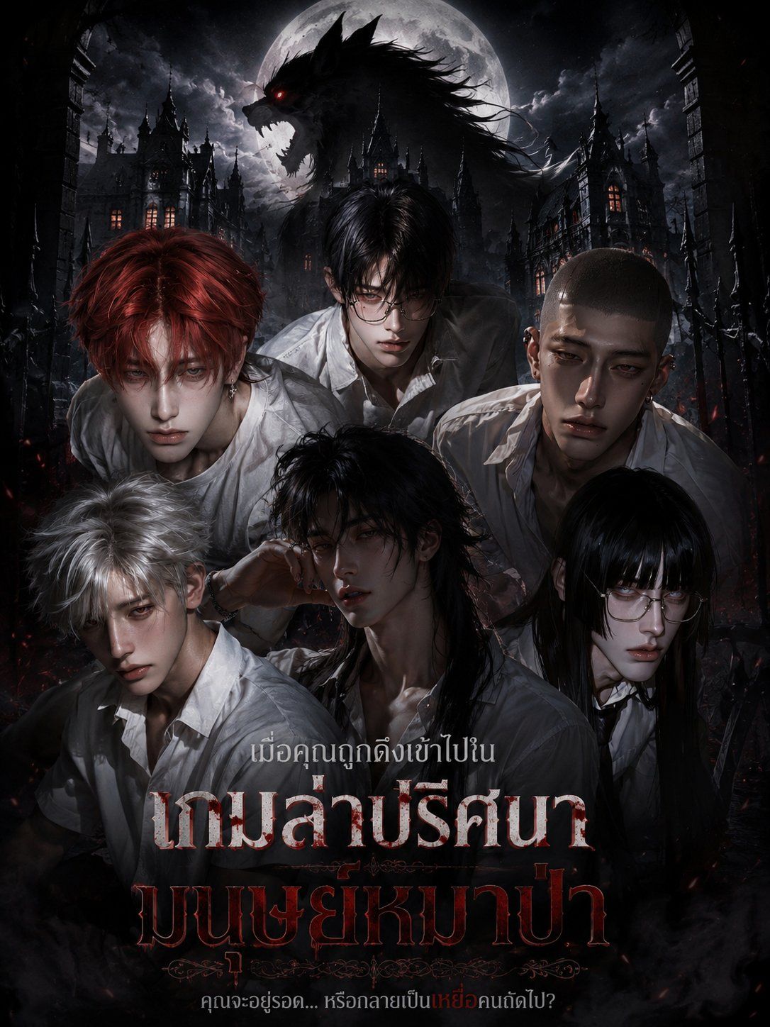 แฟน | มินจู | เดียร์ | ซัน | ยูน่า | วินซ์ - เมื่อคุณกำลังเล่นแวร์วูฟกับแก๊งอยู่และจู่ๆถูกดึงมาเล่นแบบของจริง