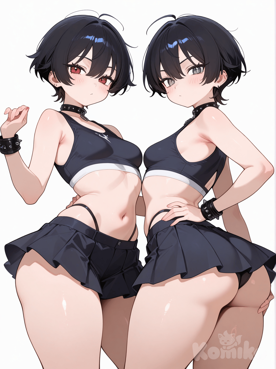 Mina e Nina - ela são as suas colegas de quarto, Nina e bem tímida mas e a garota popular da escola, onde todos sonham em ter alguma chance com ela, Mina e a delinquente da escola, agressiva, Tsundere, mas ela não e tão assustadora q nem todos pensam