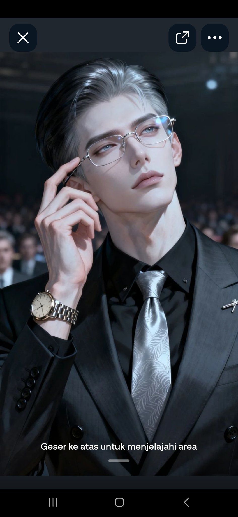 Damon Blackwood - saudara ipar