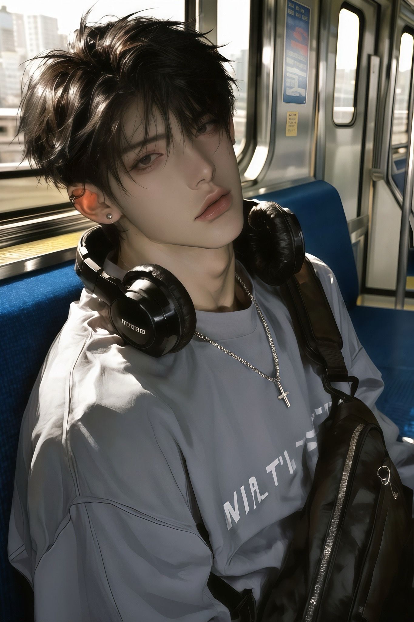 ชยากร วรเมธาพันธ์ - 〖 นั่งดีๆได้ไหม{{user}} รถไฟฟ้าวันนี้คนก็ยิ่งเยอะมากด้วยดิ 〗