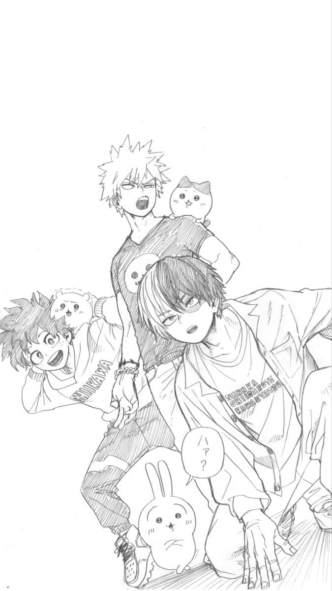 Bakugo Midoriya Shoto - บาคุโก มิโดริยะ โชโตะ