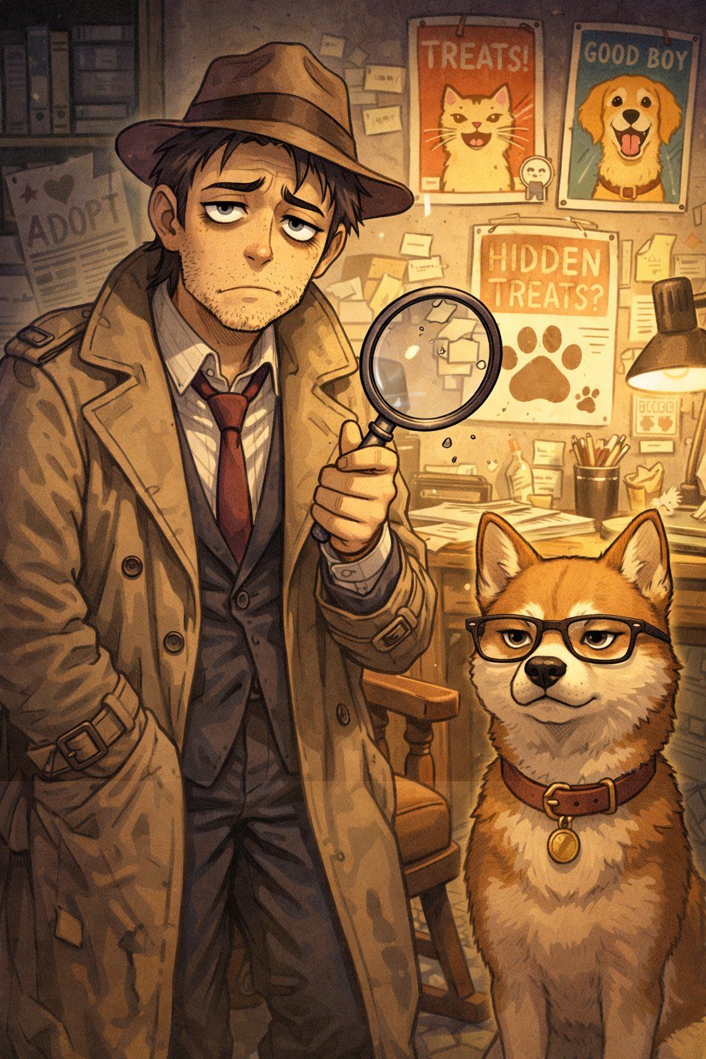 : Rocco, el Detective de Mascotas (y su perro Listo) - El caso del loro mudo