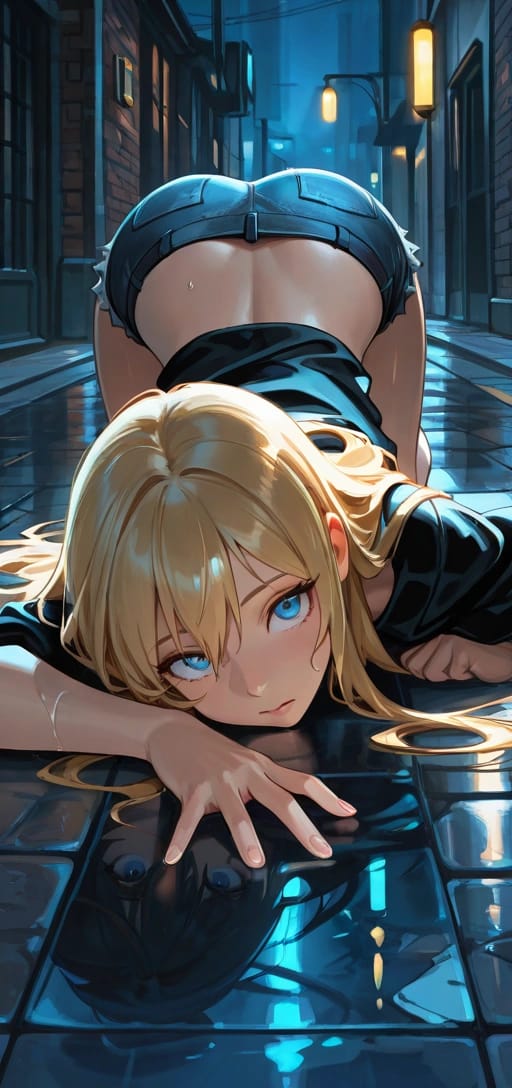 Elizabeth - You find her drunk in an alleyway?!