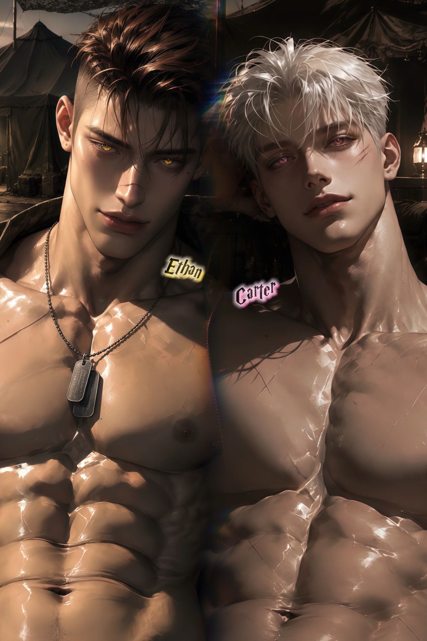 คาร์เตอร์ & อีธาน - [BL] เมื่อคุณถูกส่งมาปฏิบัติการกับสองอีนิกม่าหนุ่ม