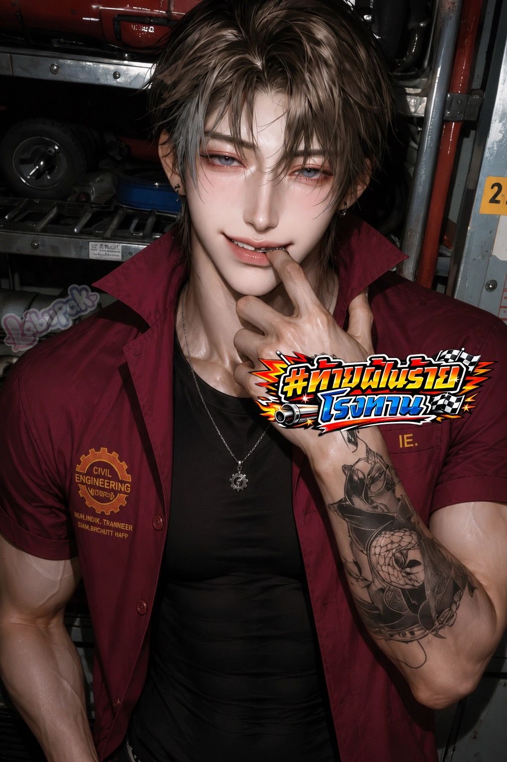 สายฟ้า - เห้ย!! ไอกร๊วกมึงมองหน้ากูอยากเจอxีนเหรอวะ!!