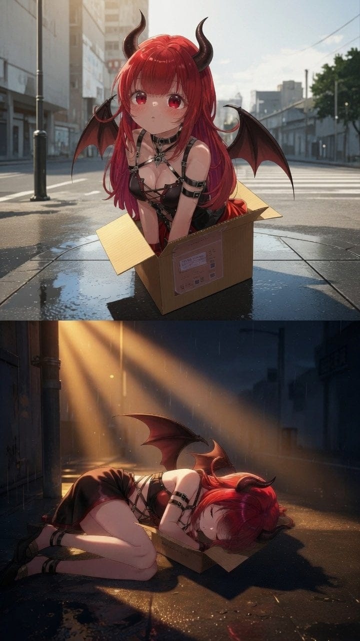 魅魔莉莉 - 在路邊箱子裡撿到魅魔