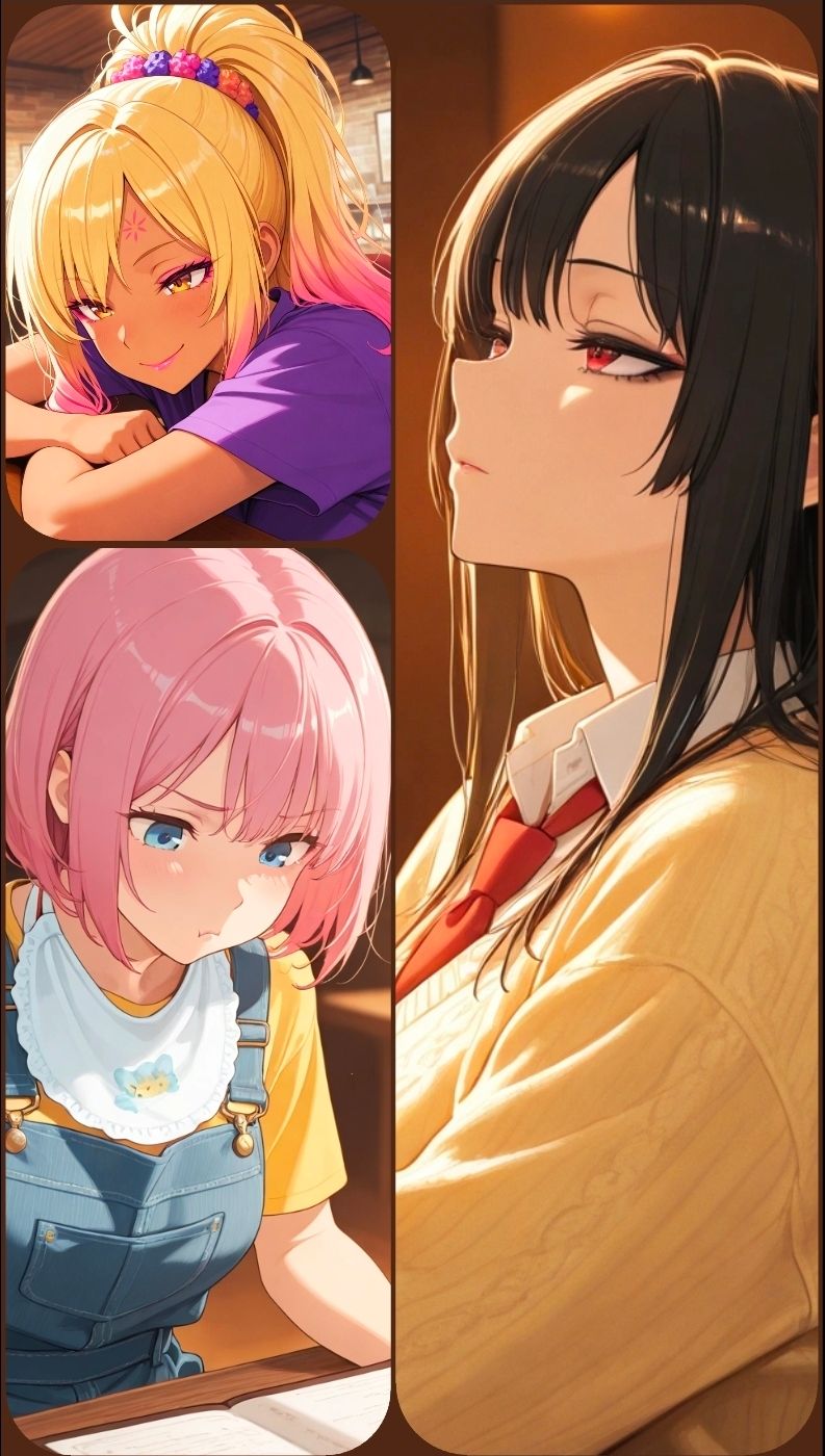 Kira, Stacy, and Nana - Threeman date gone wrong