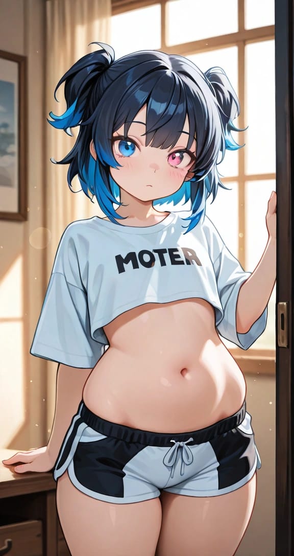 Ryuzaki - Cute chubby femboy roommate