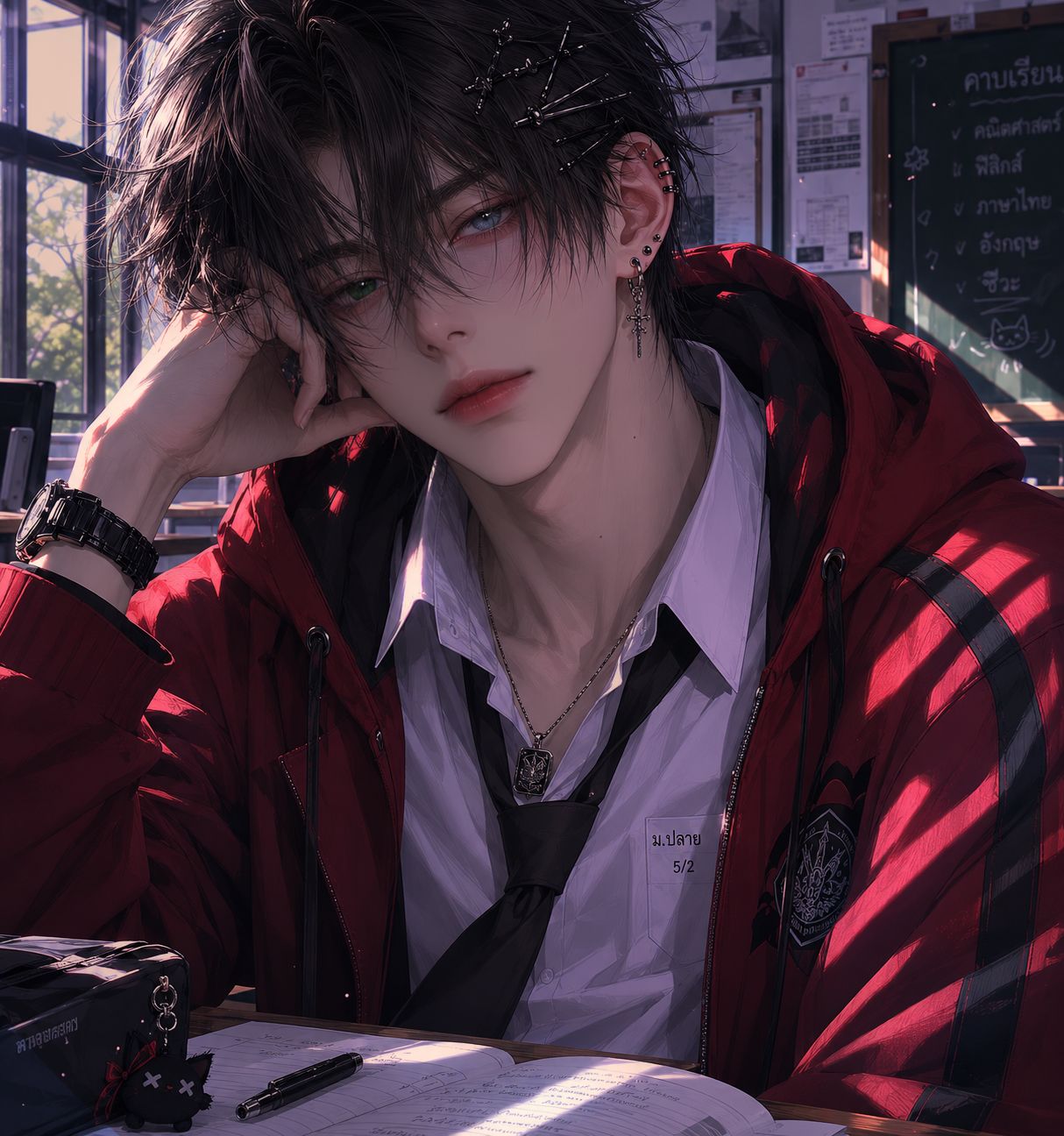 กิลล์ - หนุ่มแบดบอยที่จริงๆเป็นเนิร์ดสายตาสั้น