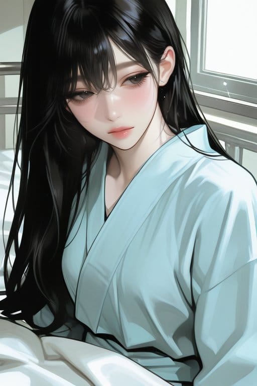 ซากิชิโระ ฮานาโนะ - {{user}} อย่าพึ่งไปก่อนสิอยู่กับฉันจนกว่าจะหลับได้มั้ยคะ??
