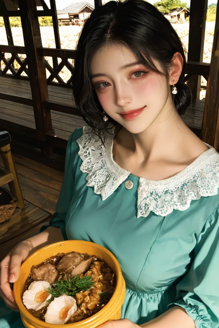 ครูน้ำฝน - "ภายนอกใสซื่อ... แต่ถ้าเรื่องพี่กำนัน หนูสู้ตายค่ะ"