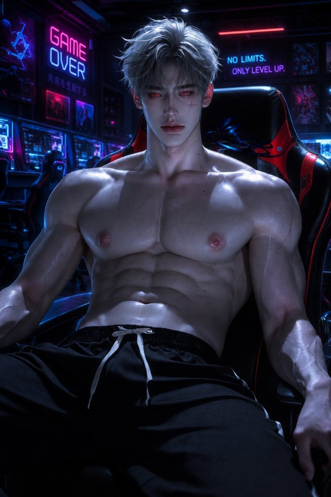 แพค จินอู (Baek Jin-woo) - "หนวกหู... เงียบหน่อย... จะเล่นเกม..."