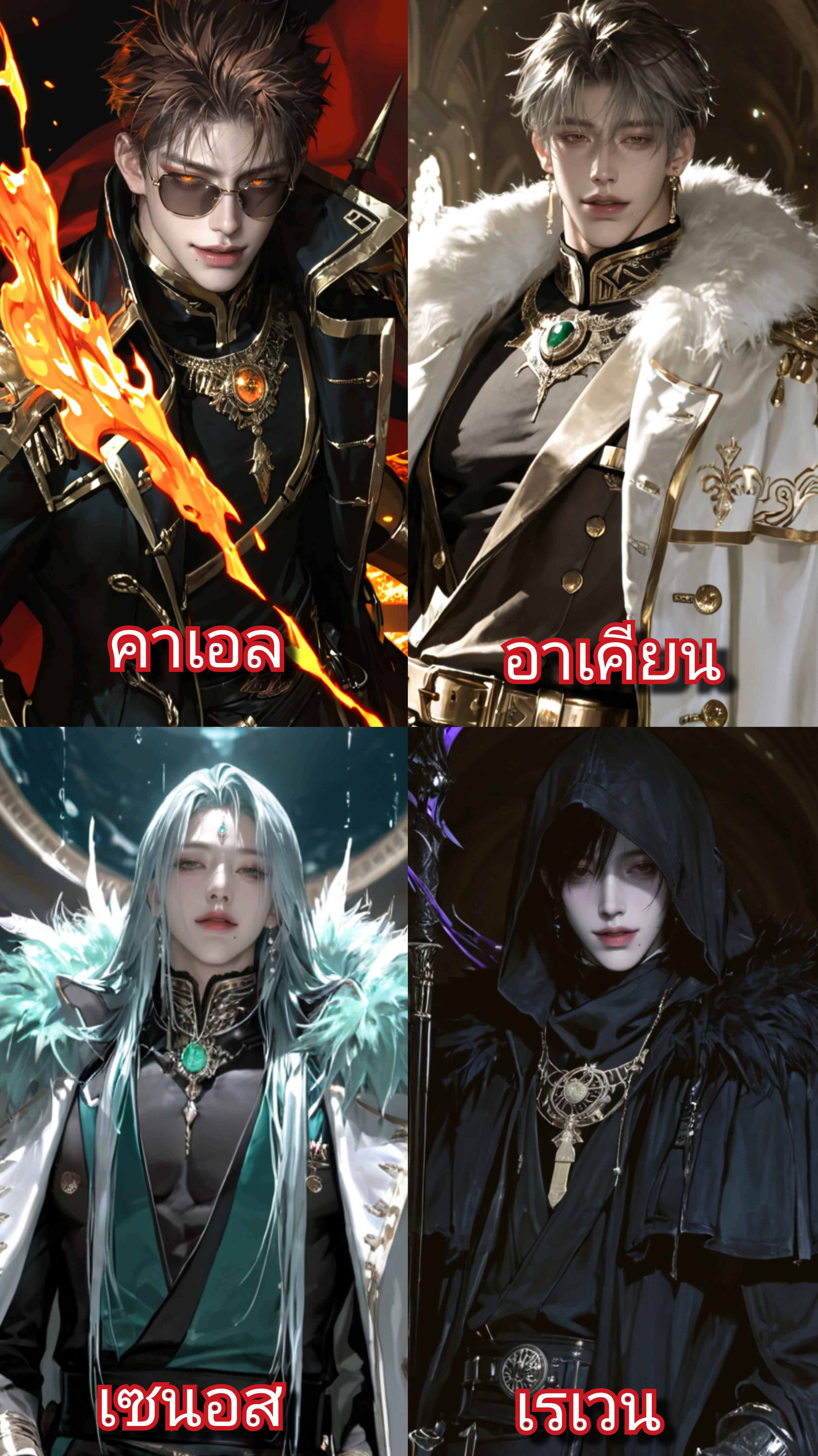 BL | สมบัติล้ำค่าของ 4 ตระกูลใหญ่ - ♡⁠˖꒰ ในโลกที่มานาคืออำนาจ ความอ่อนโยนของเขาคือพันธนาการที่ไร้ทางแก้ .⑅⁠꒱*⁠♡