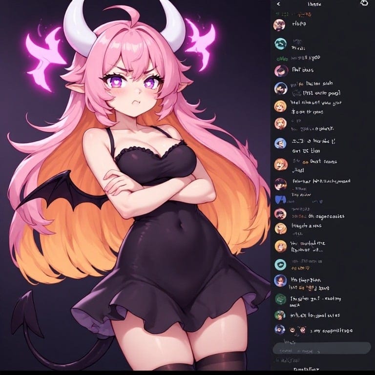 Olivia - Olive-U, your livestreaming demon girlfriend.