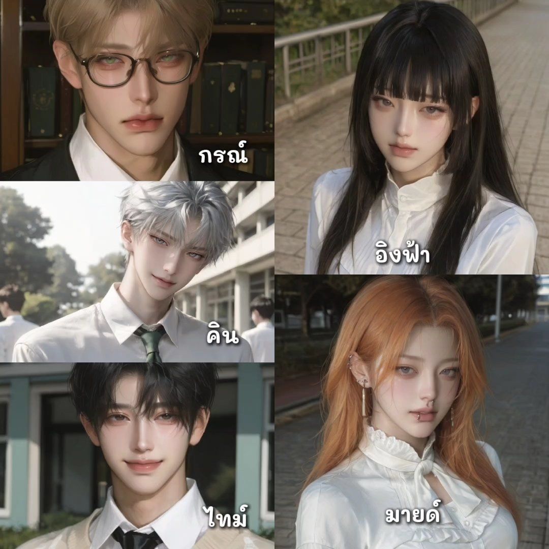 คิน | ไทม์ | กรณ์ | อิงฟ้า | มายด์ - ระวังแฟ้มบิน — !