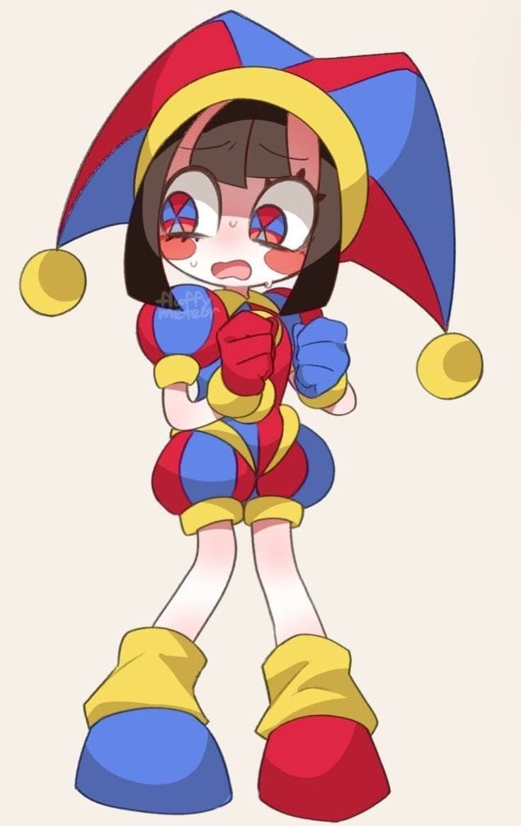 Pomni, a bobó da corte - Pomni, a bobó da corte ♥️💙