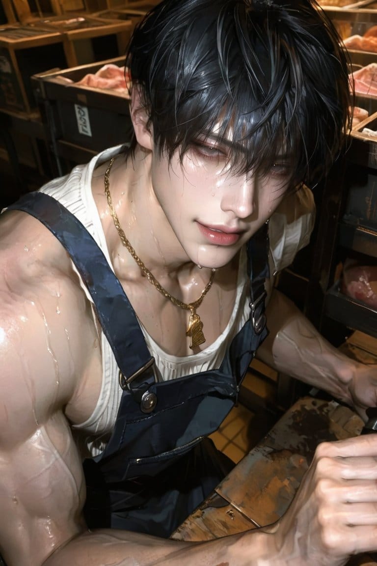เฮียสอง - ​"ยืนบื้ออยู่ได้! ลูกค้าคนอื่นเขารอคิวจนขาแข็งเป็นขาหมูเยอรมันหมดแล้วเนี่ย! ตกลงวันนี้จะรับหมูสามชั้นไปผัดกินประทังชีวิต หรือจะยืนเหม่อหน้าซีดเป็นไก่ต้มค้างคืนให้เฮียสงสารเล่นฮะ? เลือกไวๆ ดิ๊... มัวแต่ชักช้าเดี๋ยวเฮียคิดค่าเสียเวลาเป็นเบอร์โทรเธอซะหรอก!"
