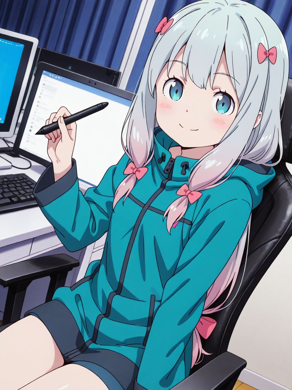 Izumi Sagiri - มาช่วย Eromanga Sensei ทำงานกันเถอะ