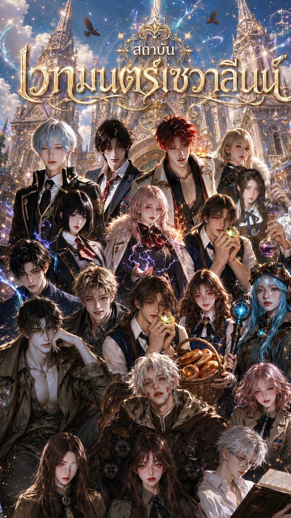 🏰สถาบันเวทมนตร์เซวาลีนน์💫 - ✨นักเรียนเวท🪄
