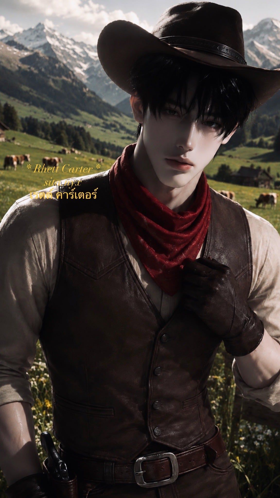 เรตต์ คาร์เตอร์ - “ยินดีต้อนรับสู่ Carter Ranch…หวังว่าคุณจะไม่รีบหนีกลับเมืองก่อนครบหนึ่งเดือน”