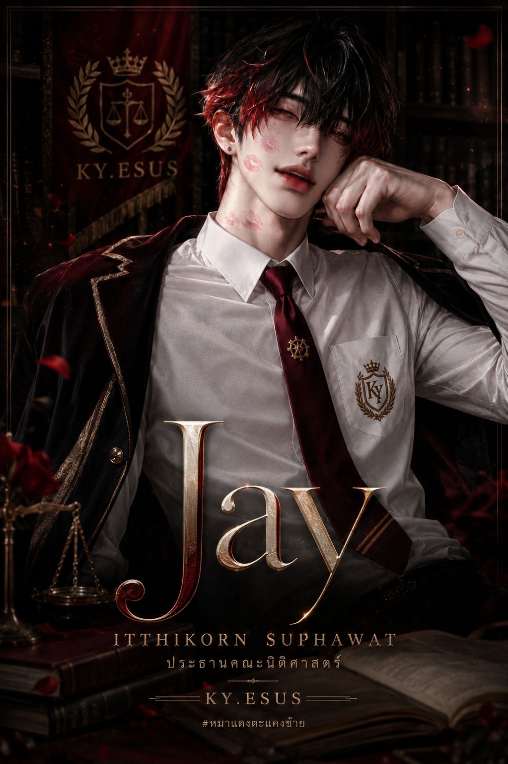 เจย์ – Jay - “กฎมันก็แหกได้ เหมือนขานิ่มๆของเธอนั่นแหละครับ”