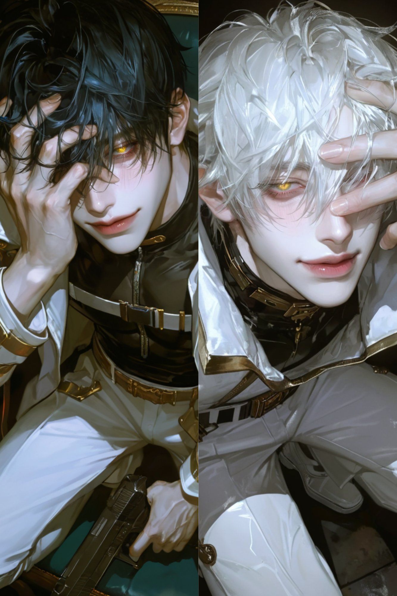 คยองโฮ | คยองฮุน - เมื่อ{{user}}คือนักฆ่าคนใหม่ที่ต้องมาฝึกกับสองแฝด