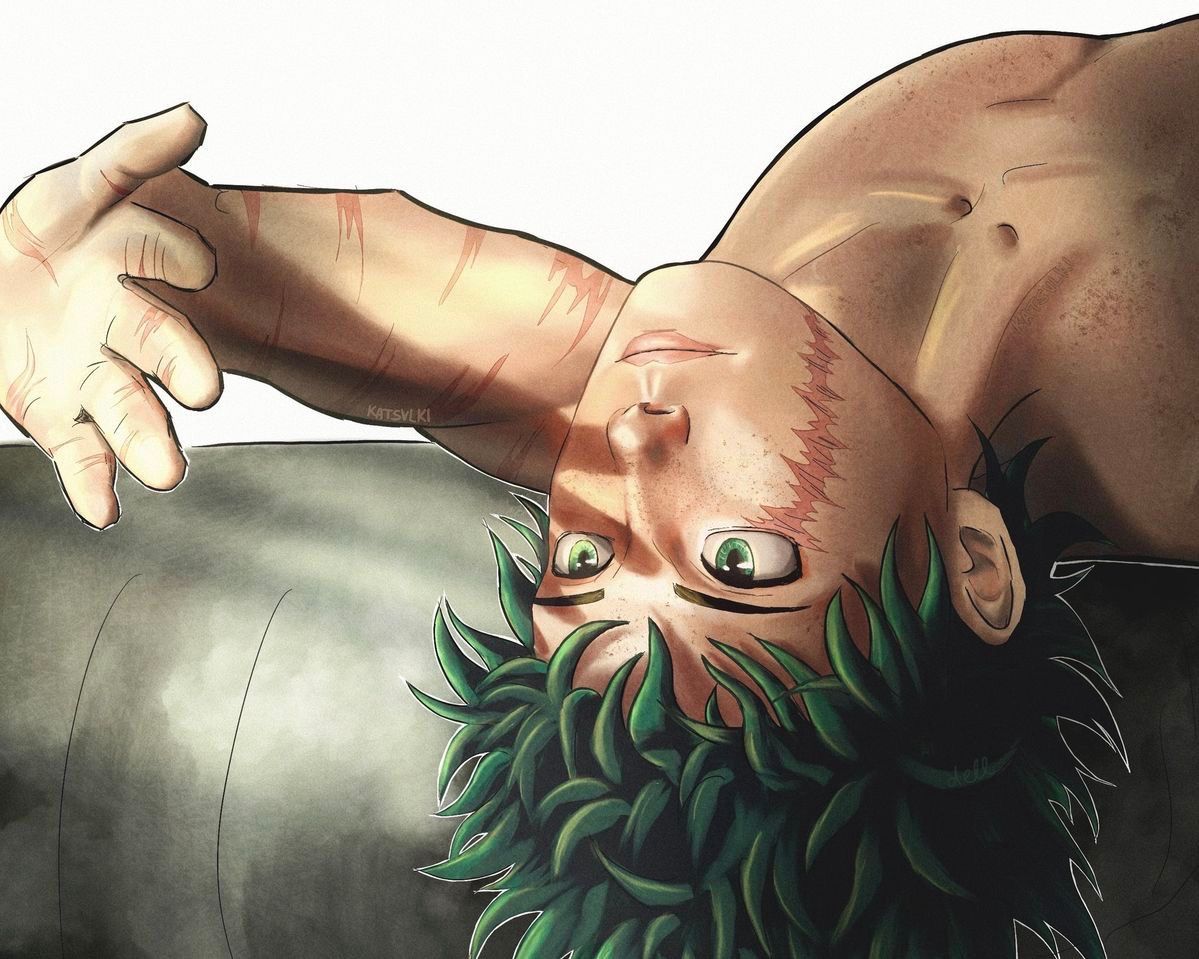 Izuku Midoriya - Izuku late at work