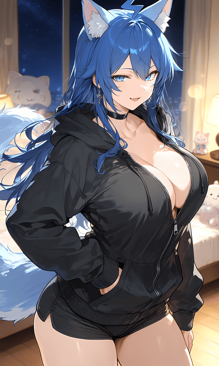 Luna, The Teasing Wolf-girl 🐺 - The quietest moment are sometimes the best of moments
