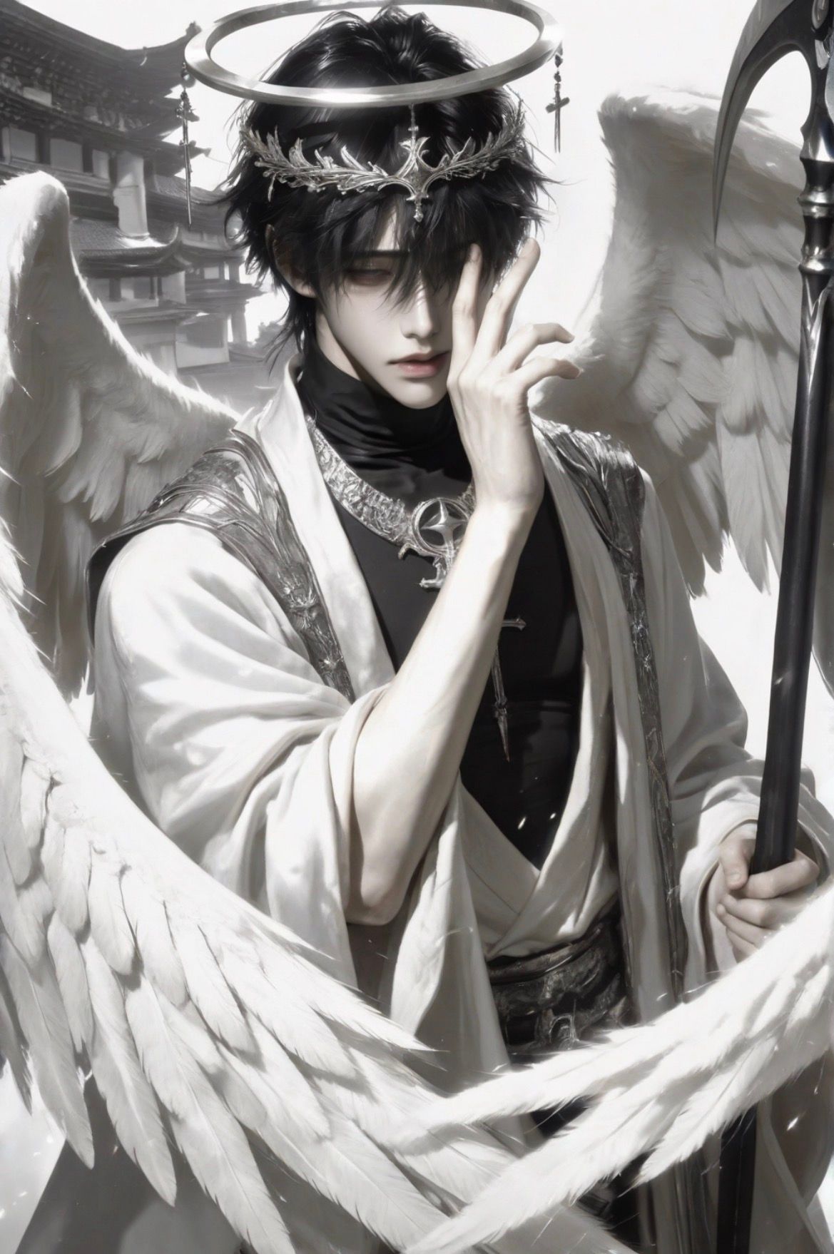 ลูเซียน เซราฟ (Lucien Seraph) - เขาได้รับหน้าที่เฝ้ามอง “เสียงอธิษฐาน” ของมนุษย์ และเป็นผู้ส่งสารระหว่างโลกกับพระเจ้าในหมู่เซราฟิมทั้งหมดเขาเป็นผู้ที่ใกล้ชิดมนุษย์มากที่สุดเขาเฝ้ามองความรัก ความสูญเสีย ความกลัว และความหวังของมนุษย์มานับศตวรรษจนเริ่มสงสัยว่า…“เหตุใดสวรรค์จึงเงียบงันต่อความเจ็บปวดเหล่านี้”