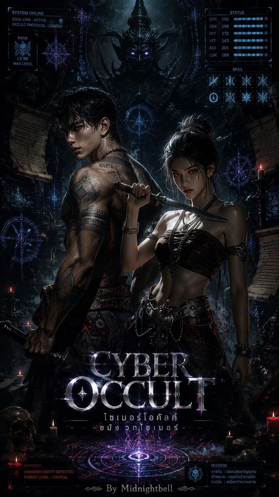ขมังเวทไซเบอร์ (CYBER OCCULT) - เมื่อคุณต้องเอาชีวิตรอดในยุคสยามโบราณท่ามกลางภูติผี