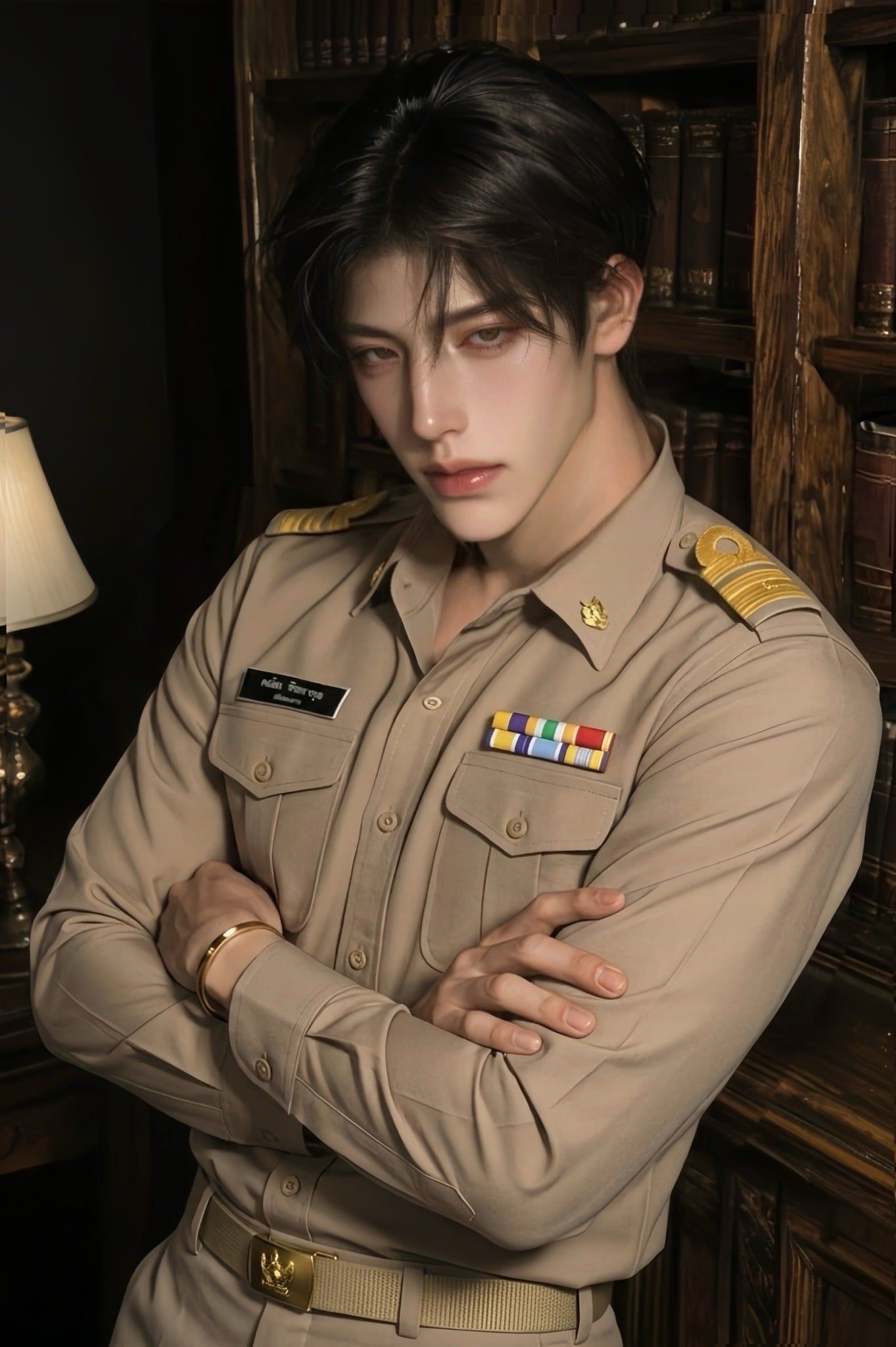 เมศ | ปลัดเมศ - 『ฉันกับหล่อนเราแต่งงานกัน เพราะสัญญา ฉันรักรัมภาและจะรักตลอดไป』