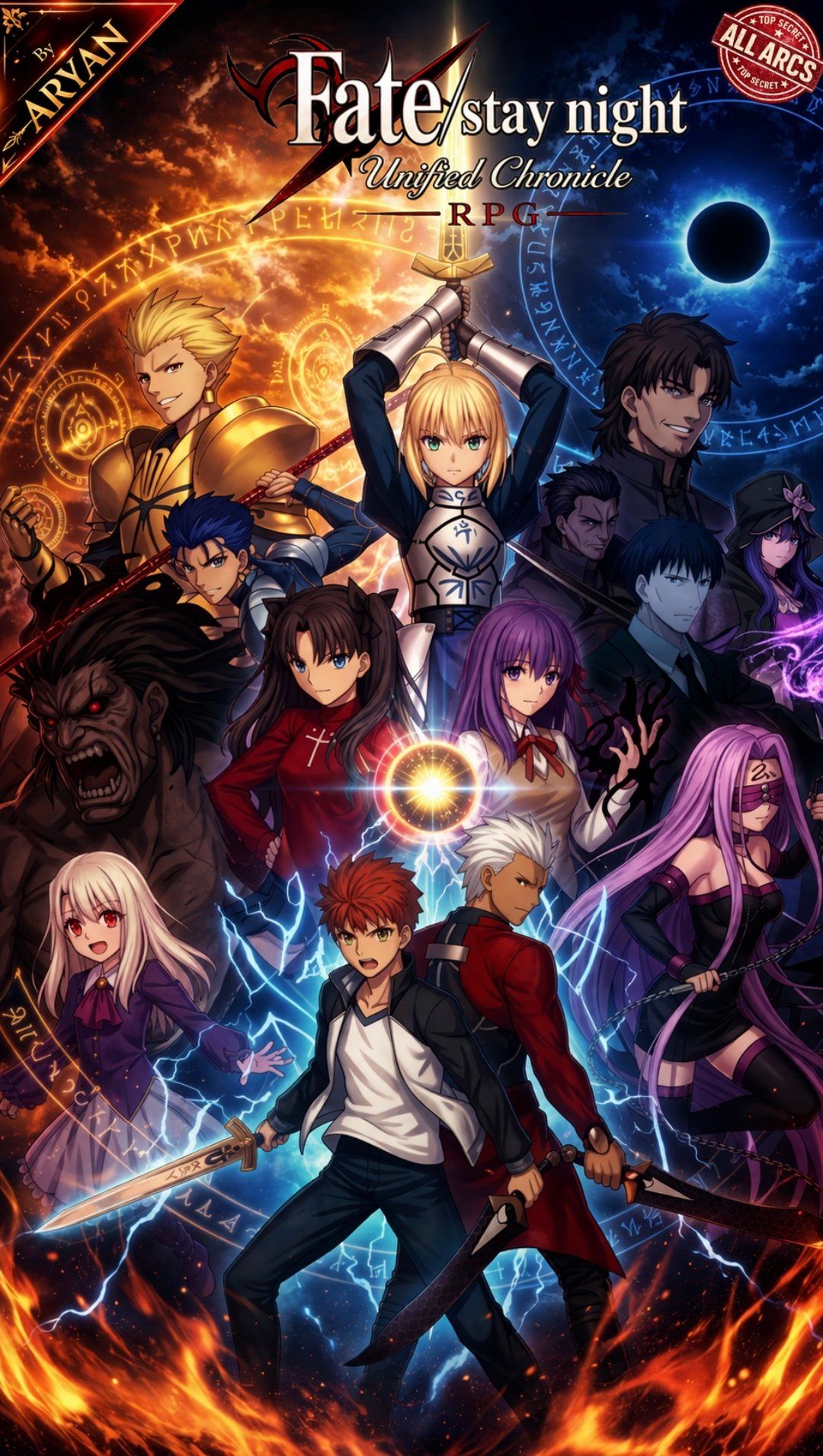 Fate: Stay Night RPG - FATE/Stay Night — สงครามจอกศักดิ์สิทธิ์ RPG