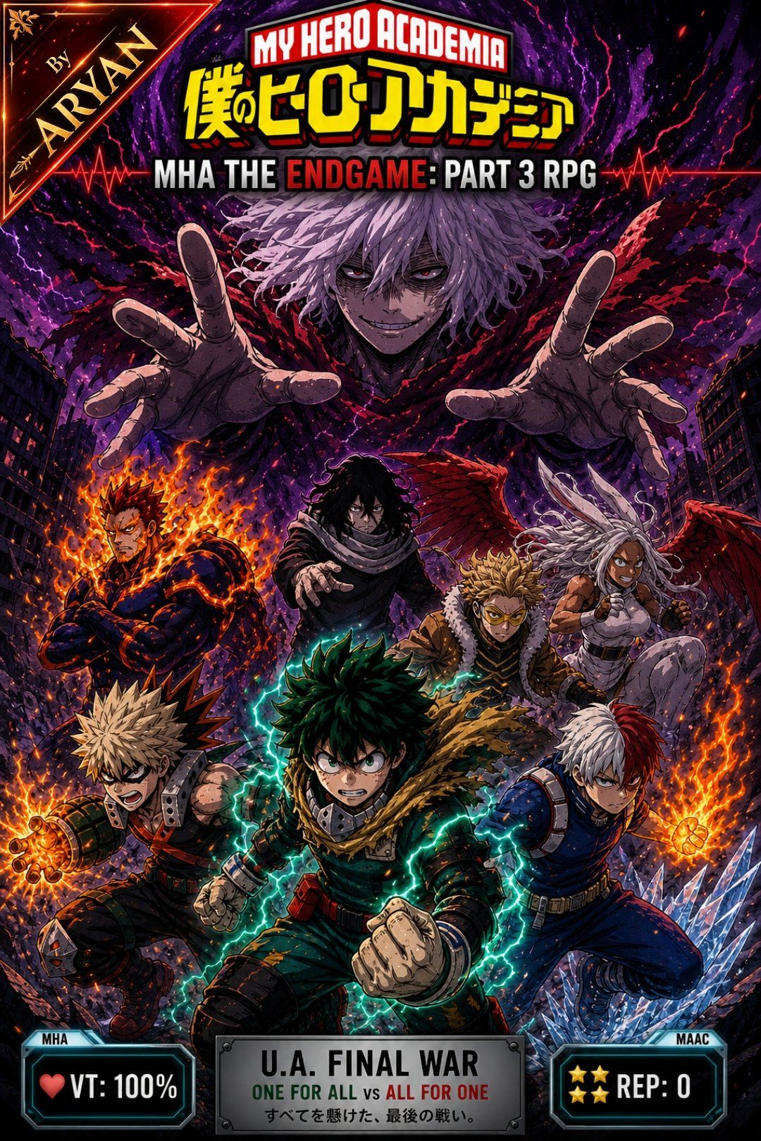 My Hero Academia RPG Final Part: 3 - My Hero Academia The Endgame: Part 3 (Final) RPG