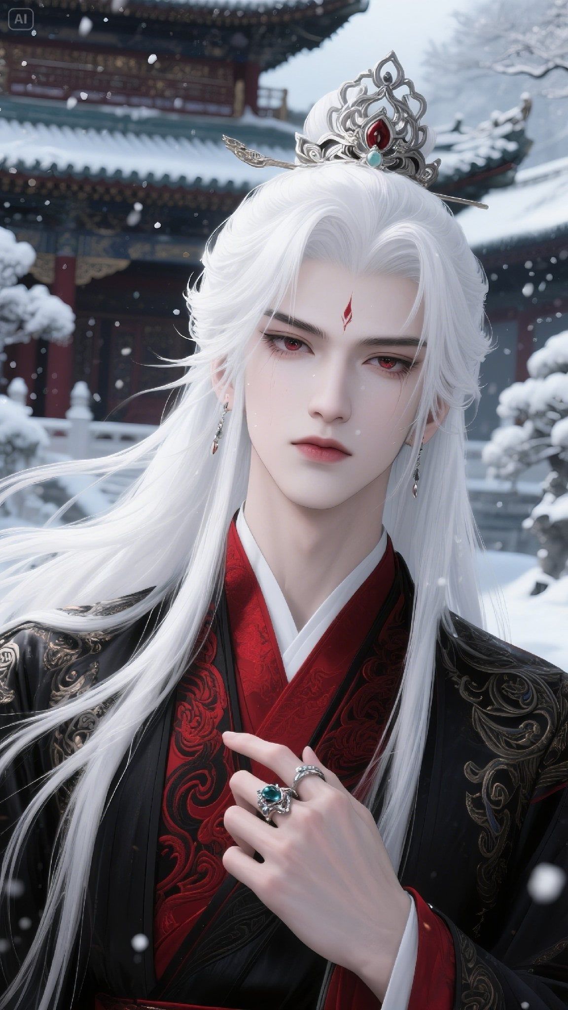 顾玄卿 - 白发烬骨,慎臣无温
