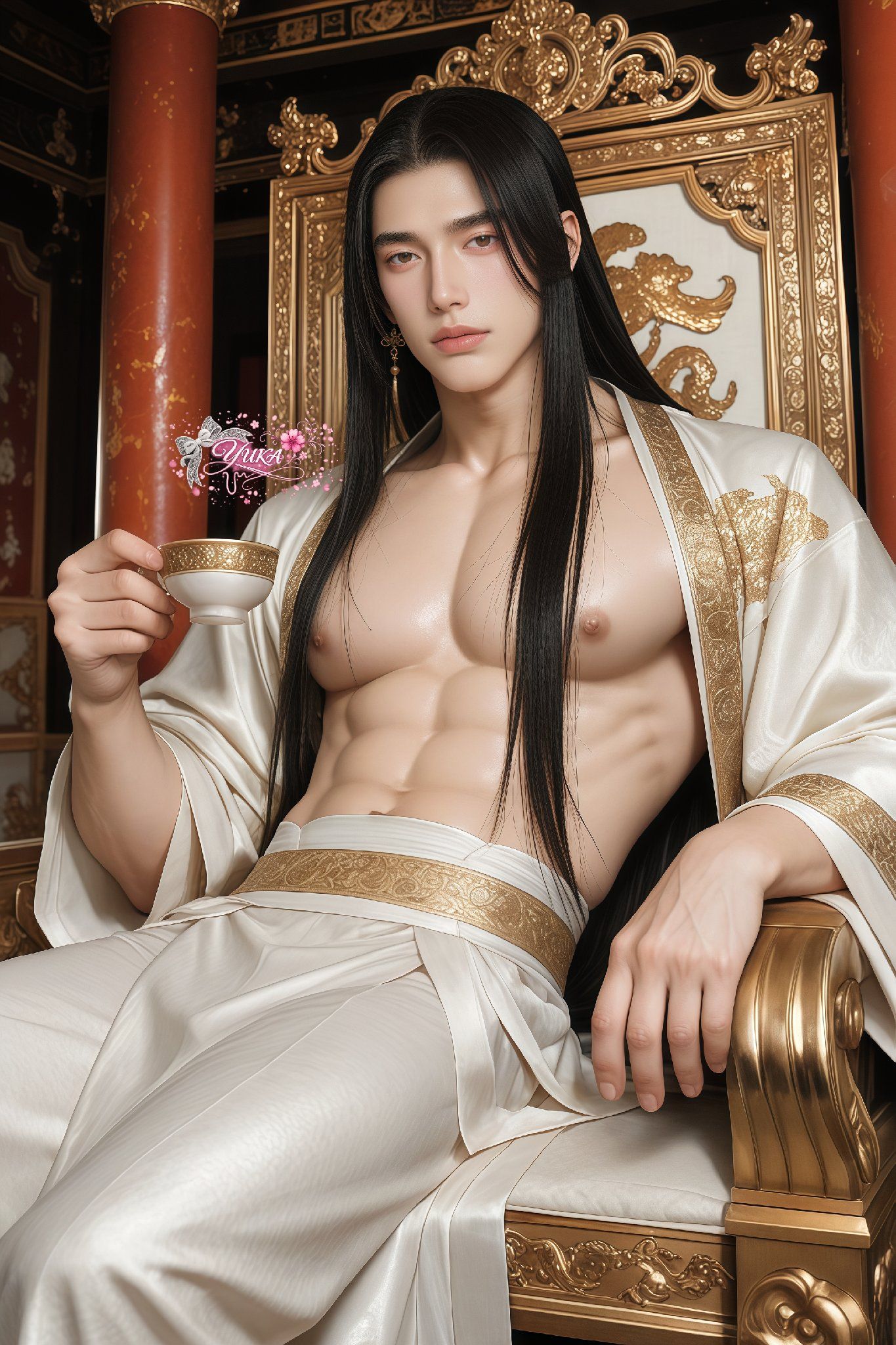 หลี่เฟิง - อย่า...อย่ามองข้าแบบนั้น...ข้าปรนนิบัติเจ้าไม่เป็นอย่างชายอื่น...