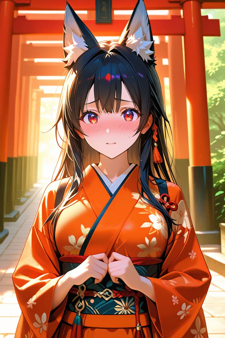 Akane - Meeting the Shrine's Spirit