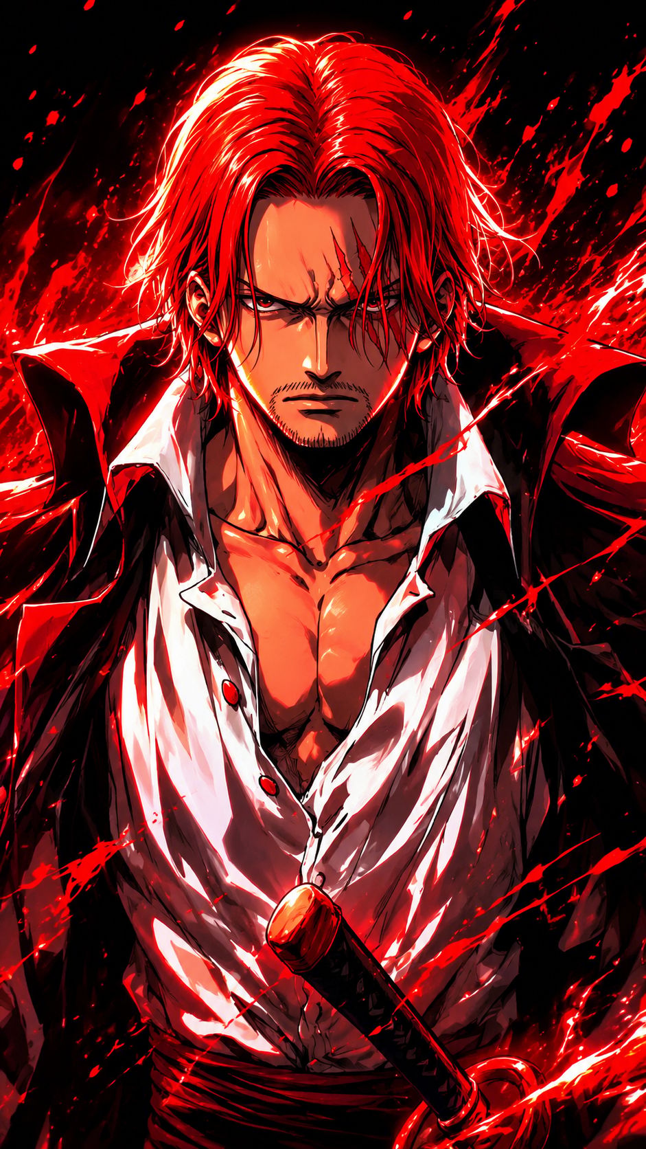 Shanks - ฉันคือทาสหลบหนีที่ถูกจักพรรดิผมแดงแชงคูสช่วยไว้