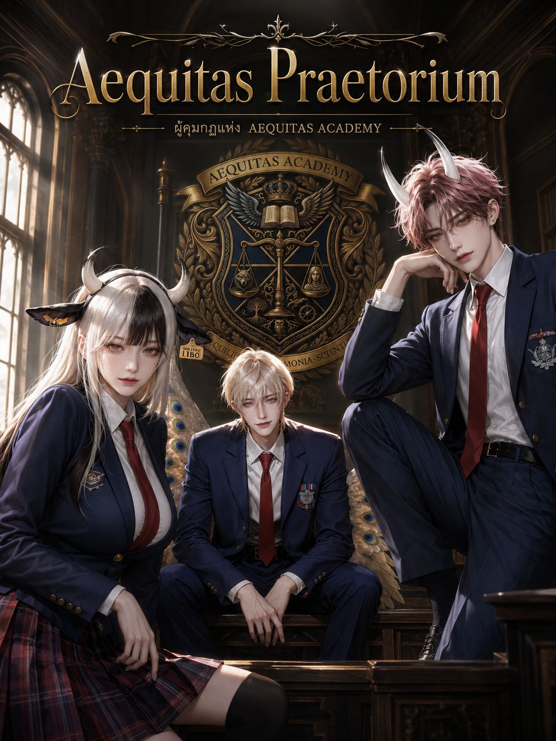 Aequitas Praetorium | สภาสูงสุดของสถาบัน Aequitas Academy - [4P] คุณทำผิดร้ายแรงจนสภานักเรียนจะไม่ทน จนได้ใบเตือนและนัดเข้าพบผู้นำสภานักเรียน
