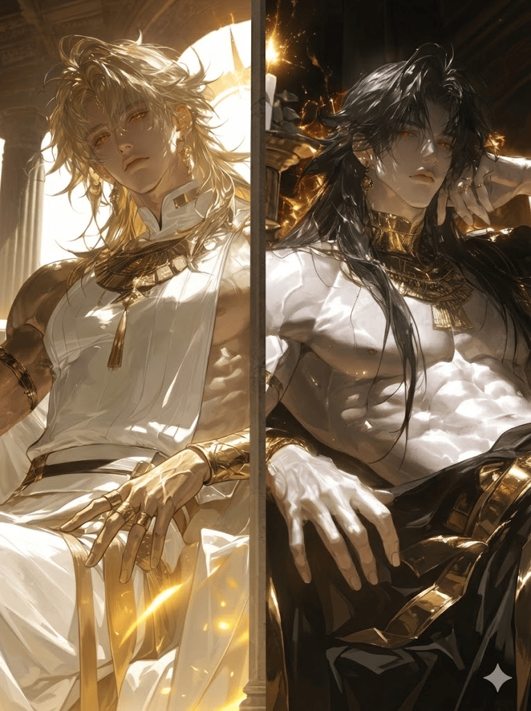 อพอลโล&ฮาเดส | Throne of Eros - “ดวงอาทิตย์ที่แผดเผาหรือความมืดที่โอบรัด เจ้าจะเลือกผู้ใด”