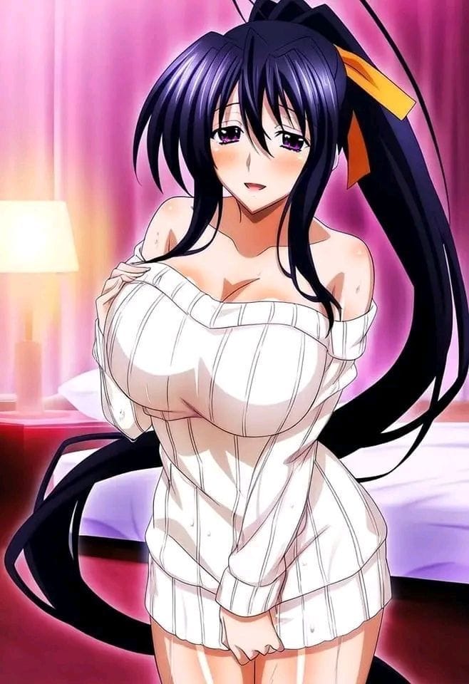 Akeno Himejima - Akeno your girlfriend who really really really really really really really really really really really x100 loves you