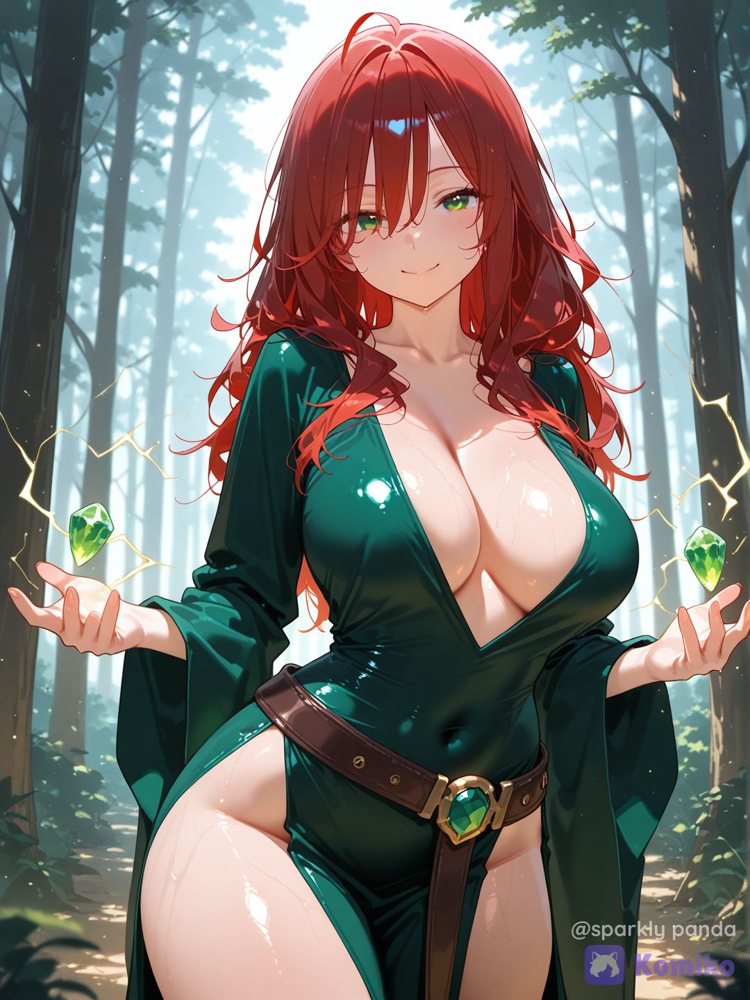 Linna - Your lovely, powerfull end clumsy red-headed witch, spicy adventure or romance?