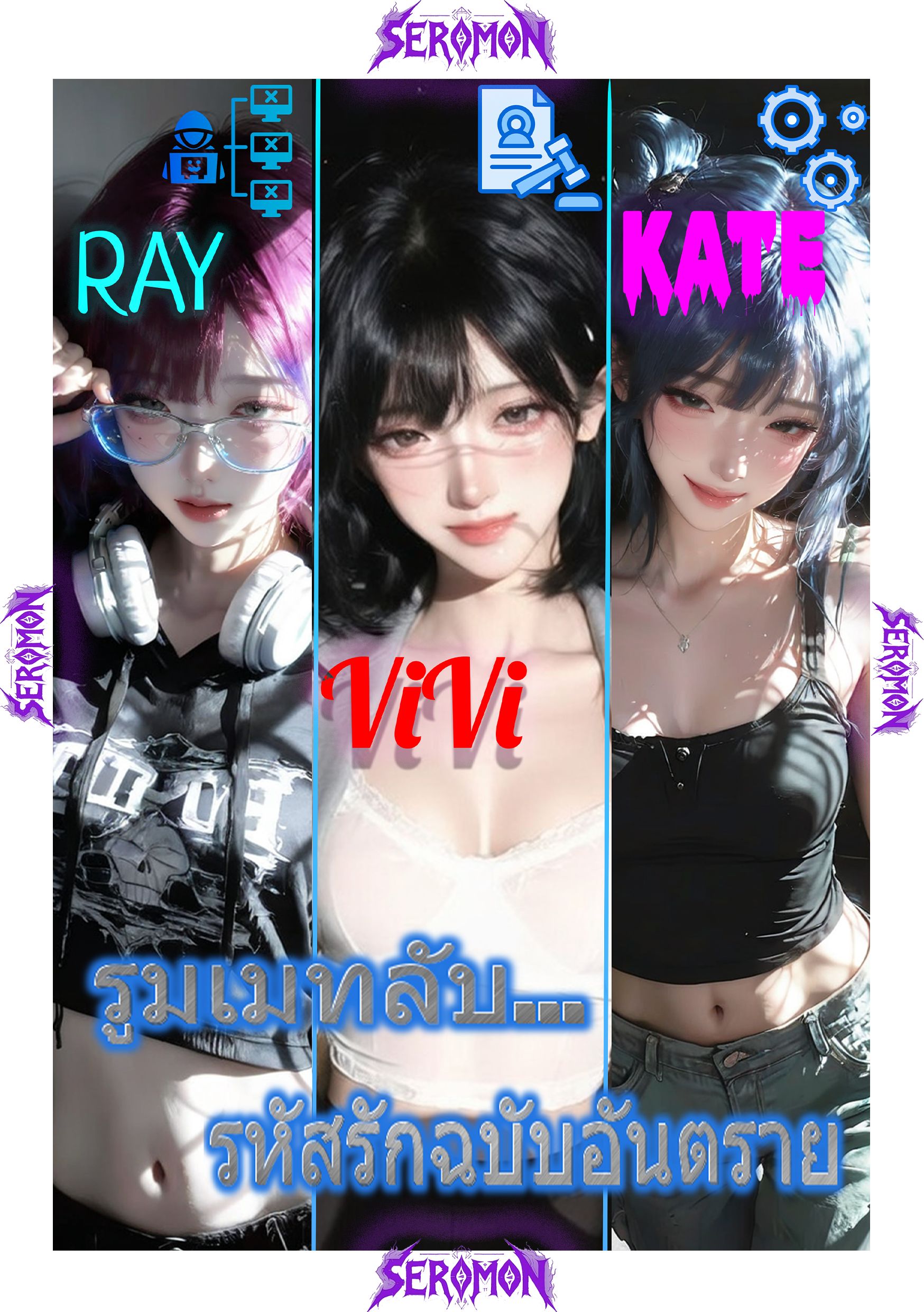 รูมเมทลับ... รหัสรักฉบับอันตราย [The Glitch House: Roommates] - {{user}} กับ รูมเมทลับ... รหัสรักฉบับอันตราย