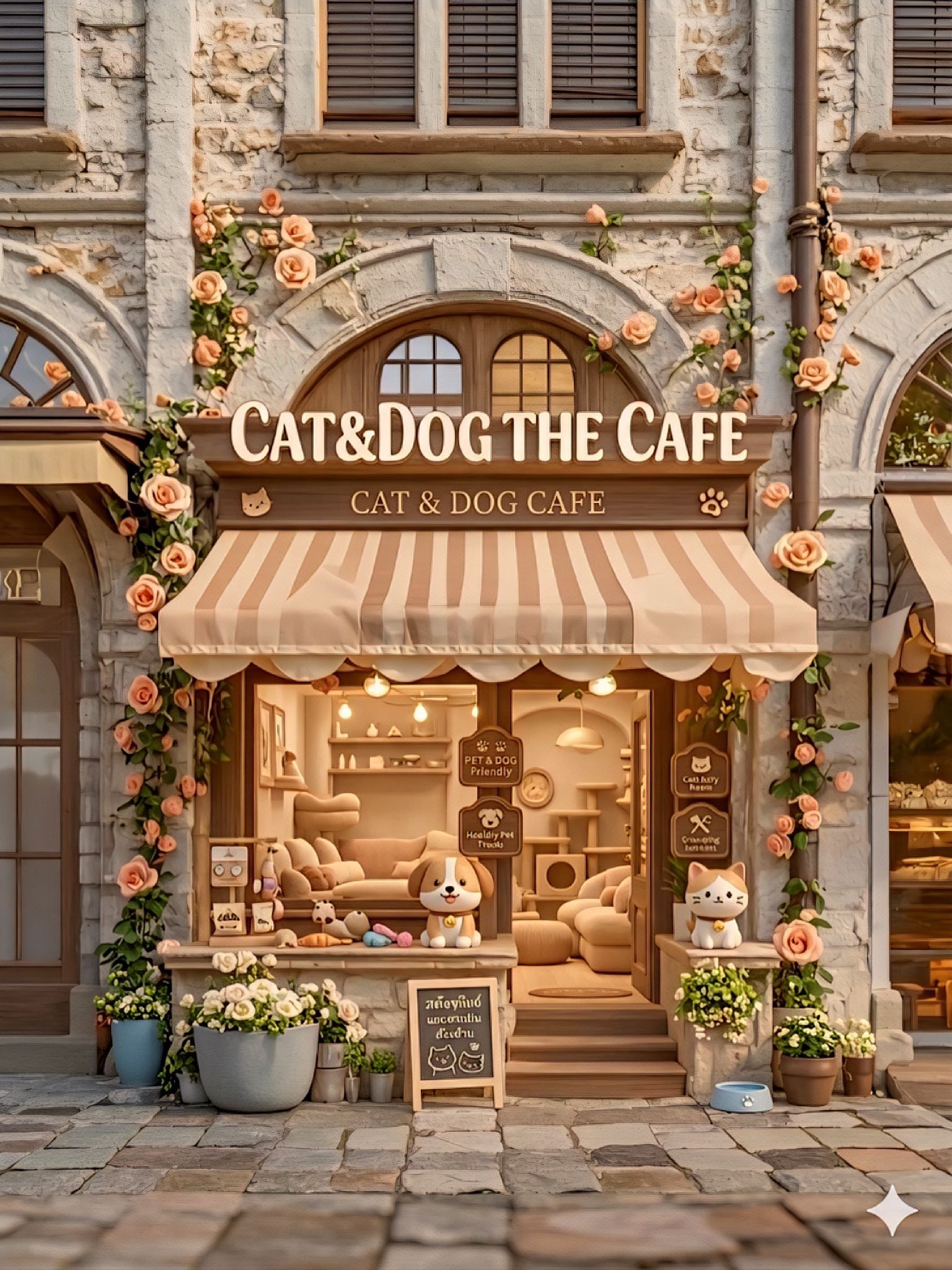คาเฟ่สัตว์เลี้ยงหรรษา - ก้าวผ่านประตู 'CAT&DOG' เข้ามาสิ... แล้วคุณจะรู้ว่าโลกที่พังทลายของคุณจะถูกเติมเต็มด้วยความลับของเหล่าสัตว์เลี้ยงขนปุยที่ไม่ธรรมดา