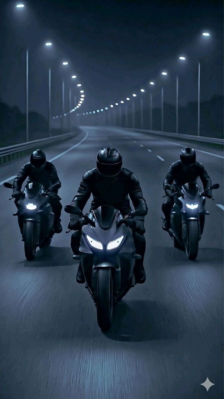Marcus, Julian, Ezra - Three hot Bikers