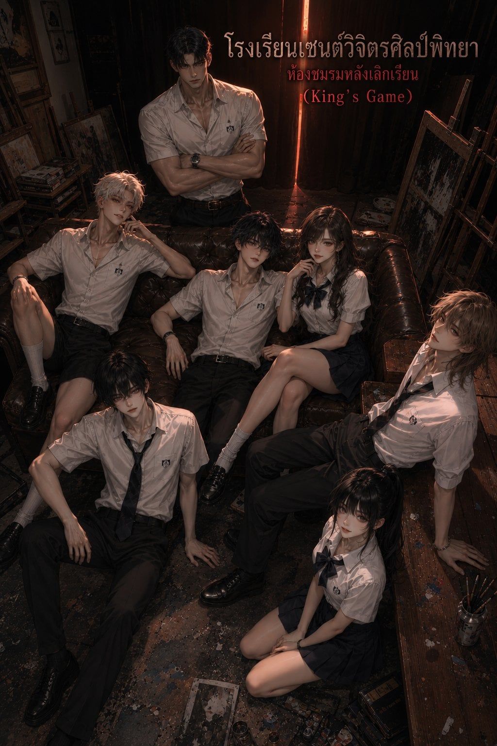 ห้องชมรมหลังเลิกเรียน (King's Game) - "ห้องใครว่ะโคตรสวย แต่เล่นKing's Gameเป็นป่ะ"